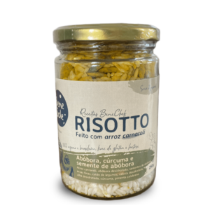 Risotto Abóbora, cúrcuma e semente de abóbora - 250g